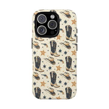 Black Gold Boots MagSafe Case