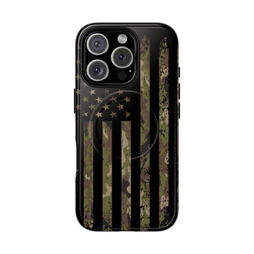 Camo Flag Patriotic MagSafe Case