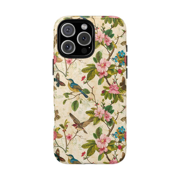 Birds Butterflies-Pink MagSafe Case