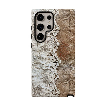 Leather Lace Phone Case