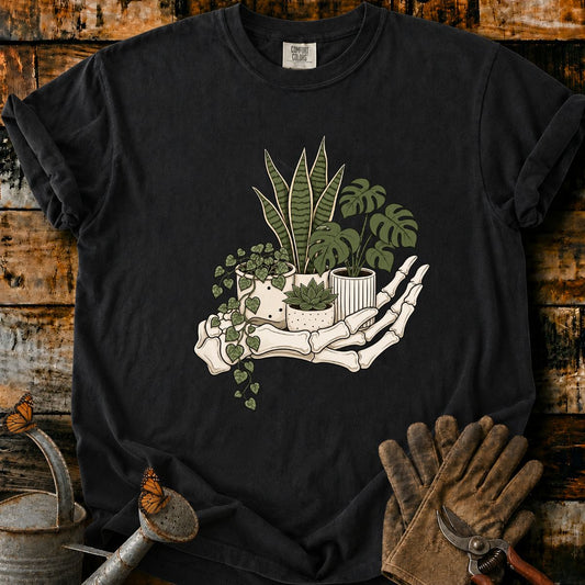 Hand With Plant Pot T-Shirt