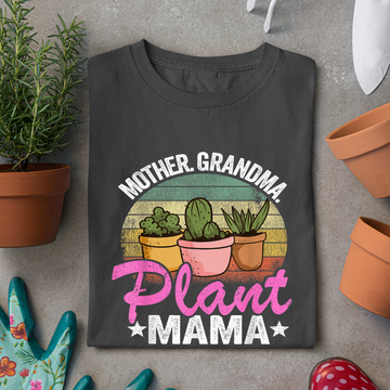 Mother Grandma Plant Mama - Unisex Premium T-shirt