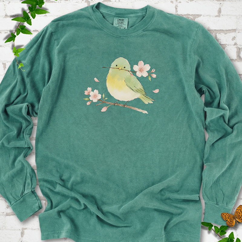 Cherry Blossom Buddy LS T-Shirt