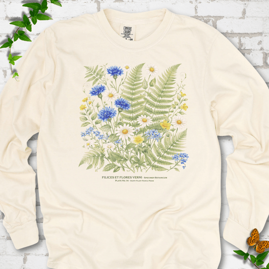 Ferns & Flowers LS T-Shirt