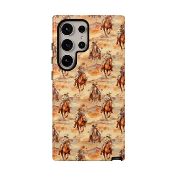 Western Horse Pattern Phone Case