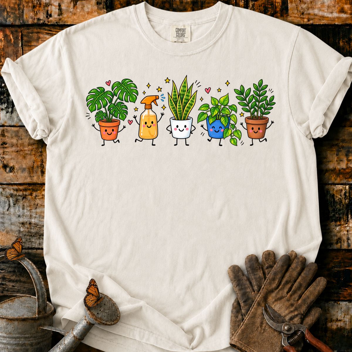 Cute Plants Pot T-Shirt