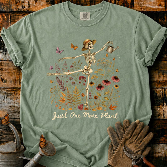 Dancing Skeleton Gardener’s Wildflower T-Shirt