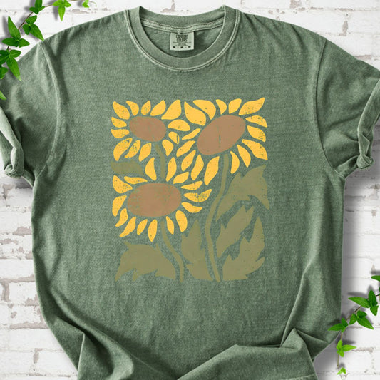 Sunflowers Art T-Shirt