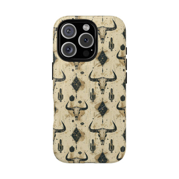 Bull Skull Grunge MagSafe Case