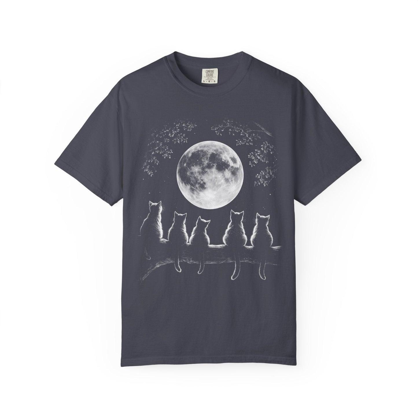 The Moon Watchers Cat T-Shirt