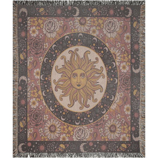 Tarot Sun Woven Blanket