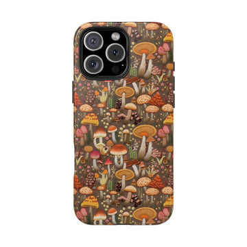 Orange Mushroom Phone Case