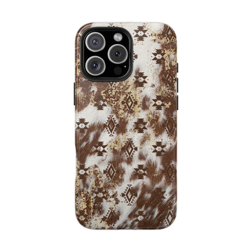 Aztec Cowhide Phone Case