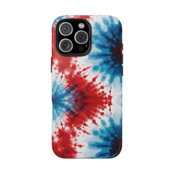 Patriotic Tie-dye Phone Case