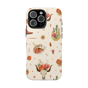 Western Floral Phone Case