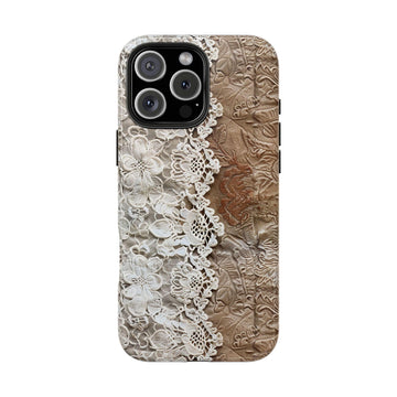 Leather Lace Phone Case