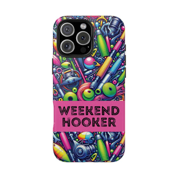 Weekend Hooker Neon Phone Case