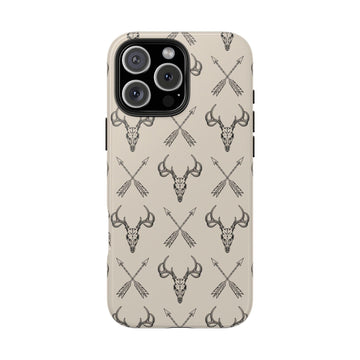 Deer Skull Arrows Phone Case
