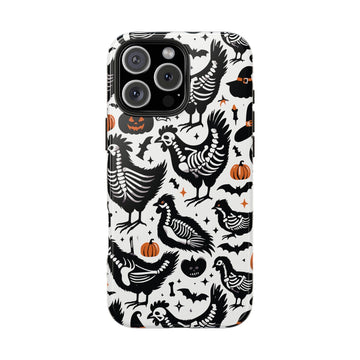 Skeleton Chickens Phone Case