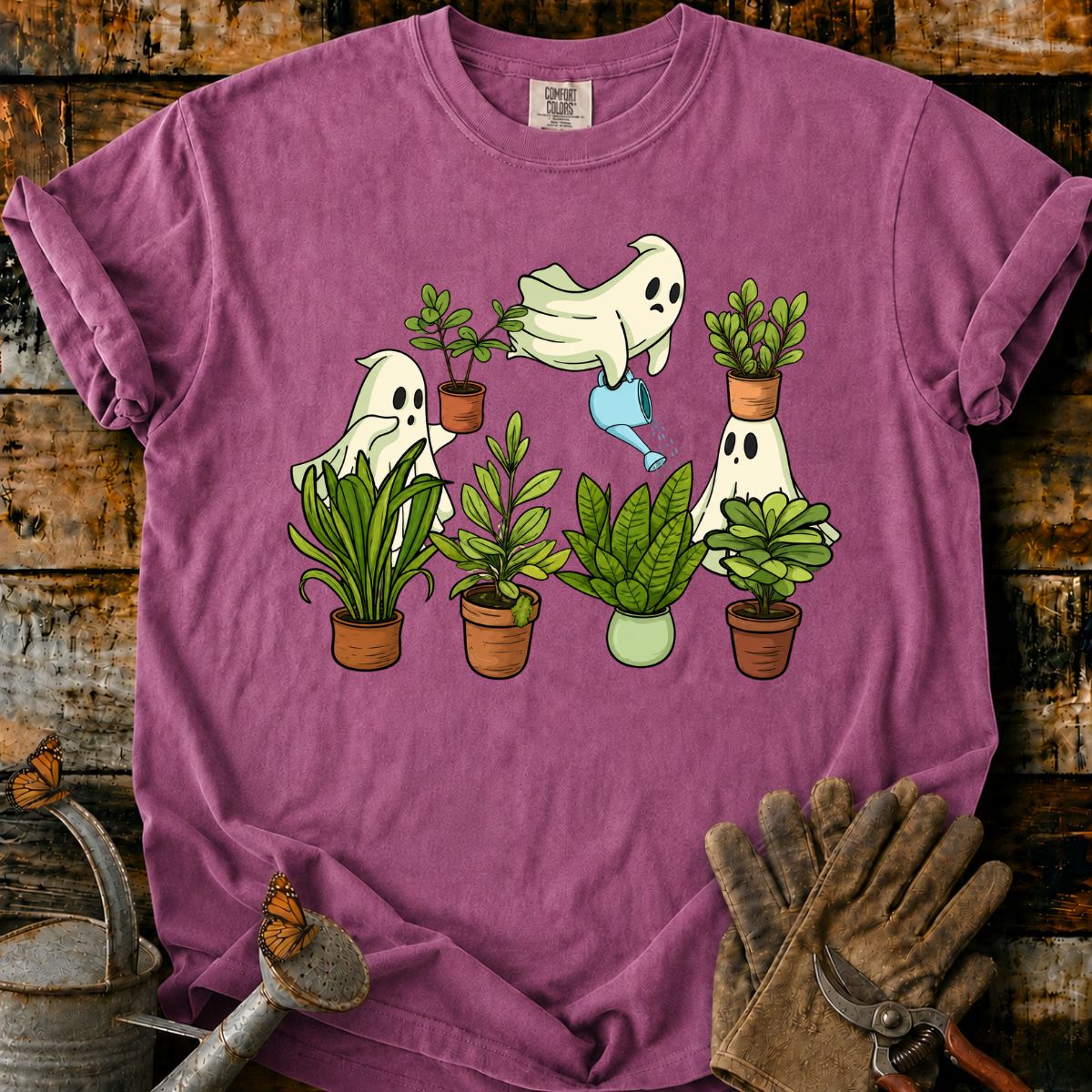 Whimsical Ghost Garden Collection T-Shirt
