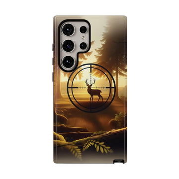 Golden Crosshairs Deer Phone Case