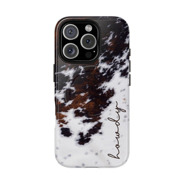 Howdy Cowhide MagSafe Case