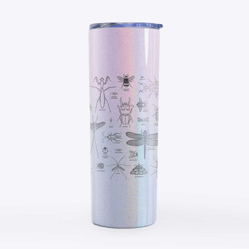 Chart of Arthropods/Insects - 20oz Skinny Tumbler