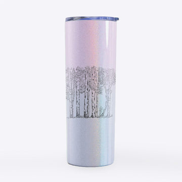 Quaking Aspens - Populus tremuloides - 20oz Skinny Tumbler