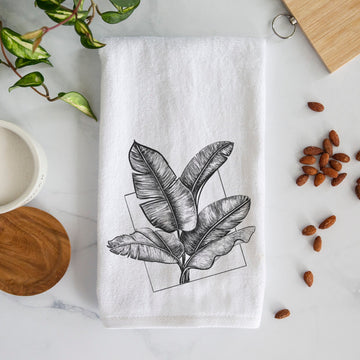 Banana Plant Leaves Premium Decorative Hand Towel