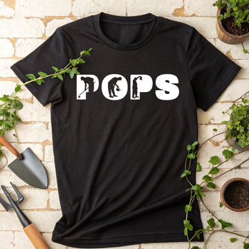 POPS Gardening Grandpa- Unisex Premium T-shirt