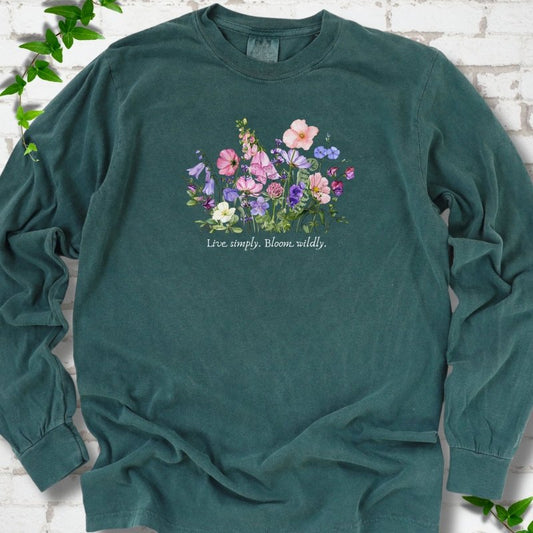 Bloom Wildly LS T-Shirt