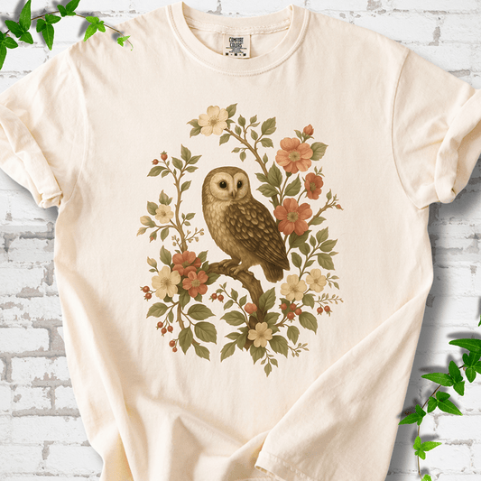 Botanical Owl T-Shirt