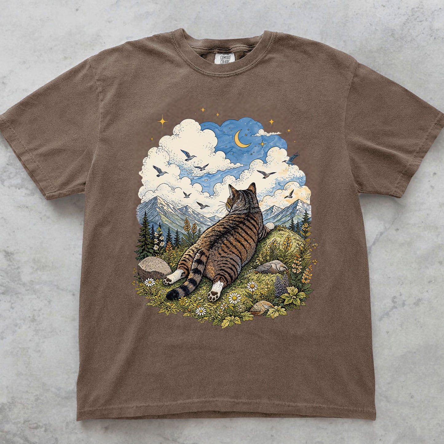 Cat Daydreamer T-Shirt