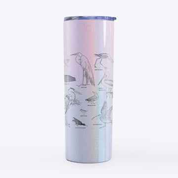 California Shorebirds - 20oz Skinny Tumbler