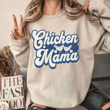 Chicken Mama Crew Sweatshirt