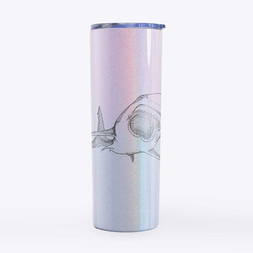 Great White Shark - 20oz Skinny Tumbler