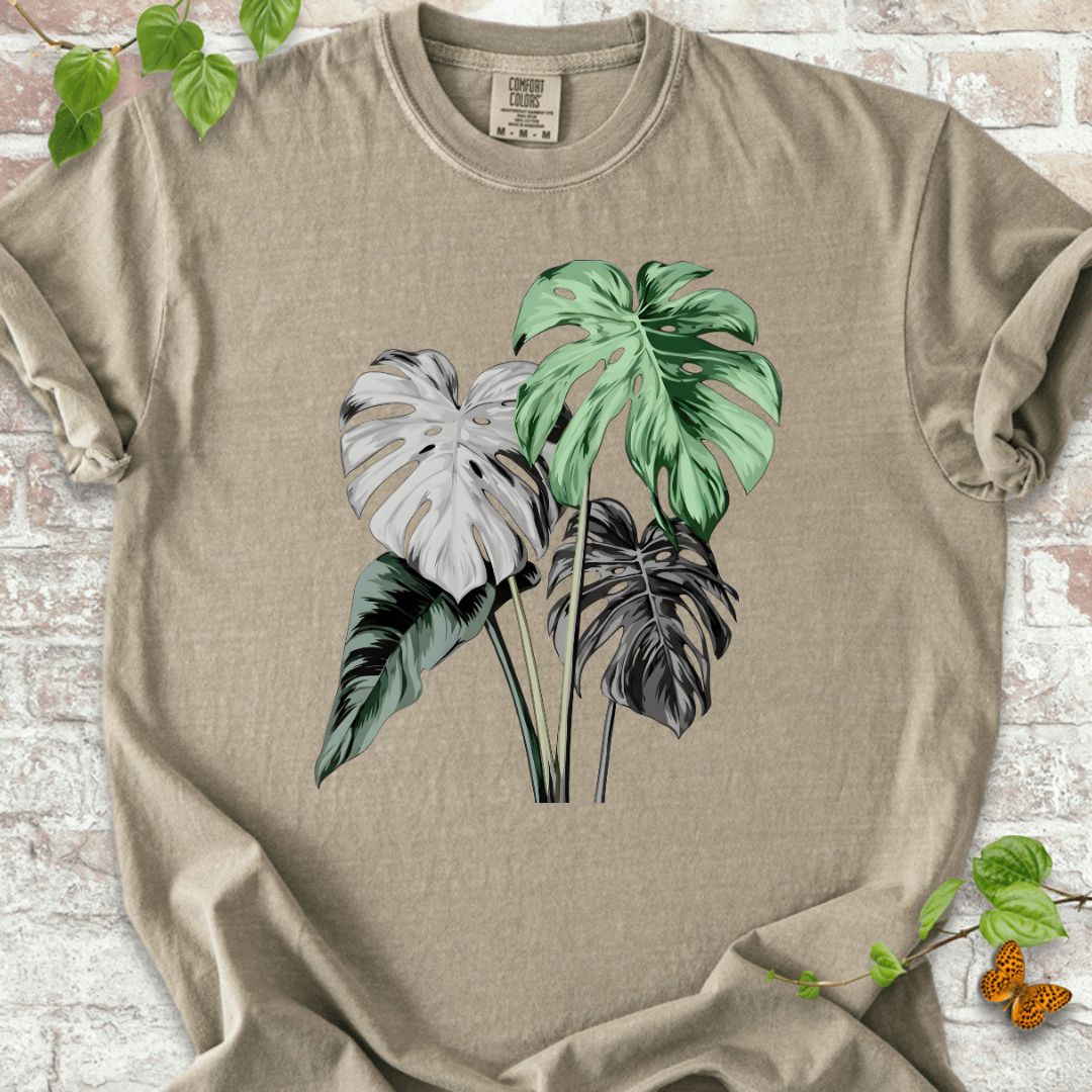 Realistic Monstera Plant T-Shirt