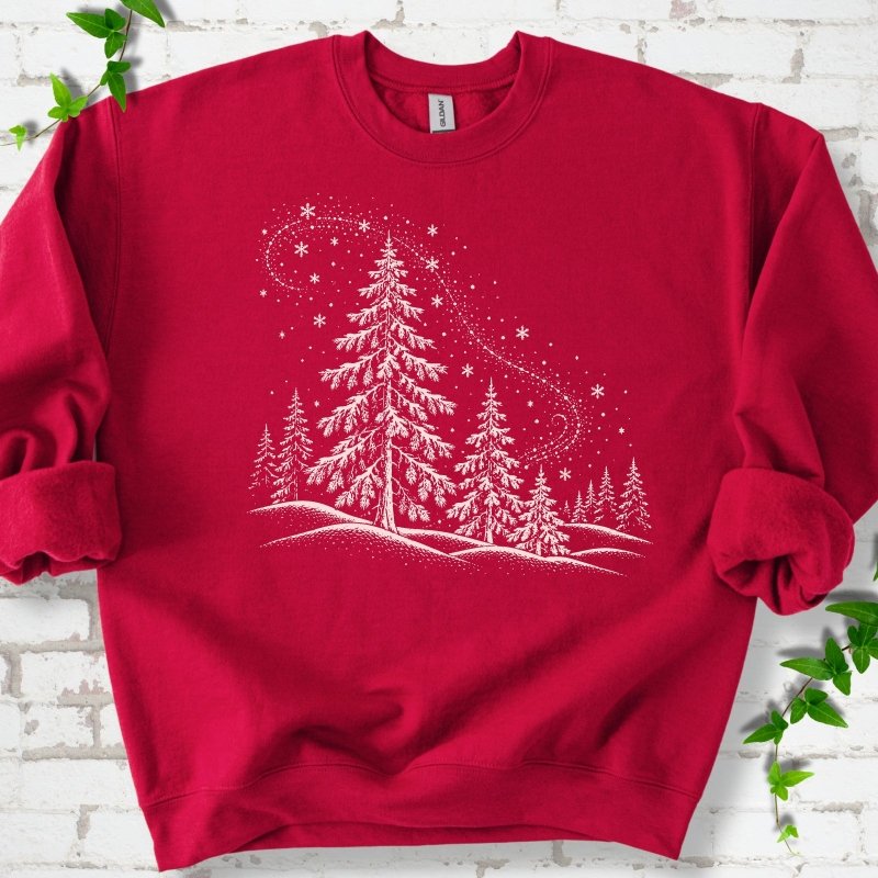 Magical Winter Forest Sweatshirt