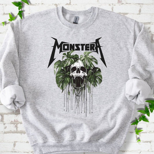 Monstera Monster Sweatshirt