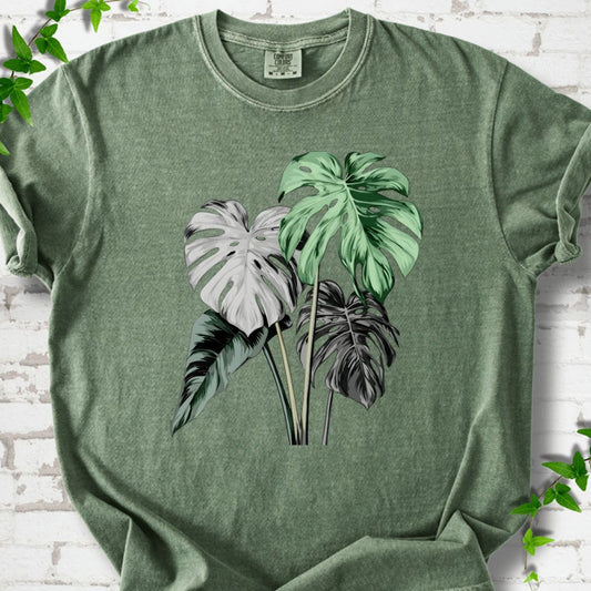 Realistic Monstera Plant T-Shirt
