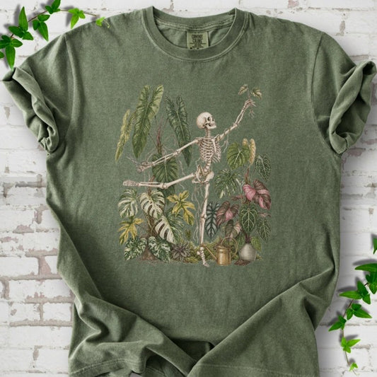 Plant Collector Skeleton T-Shirt