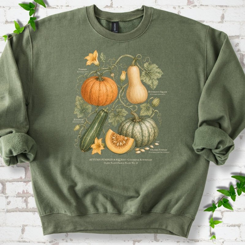 Pumpkin & Squash Botanical Sweatshirt