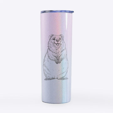 Quokkas - Setonix brachyurus - 20oz Skinny Tumbler