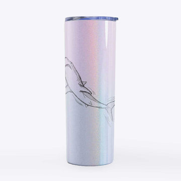 Shortfin Mako Shark - 20oz Skinny Tumbler