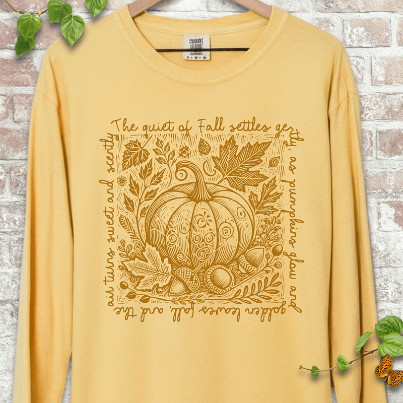 The Quiet of Fall LS T-Shirt