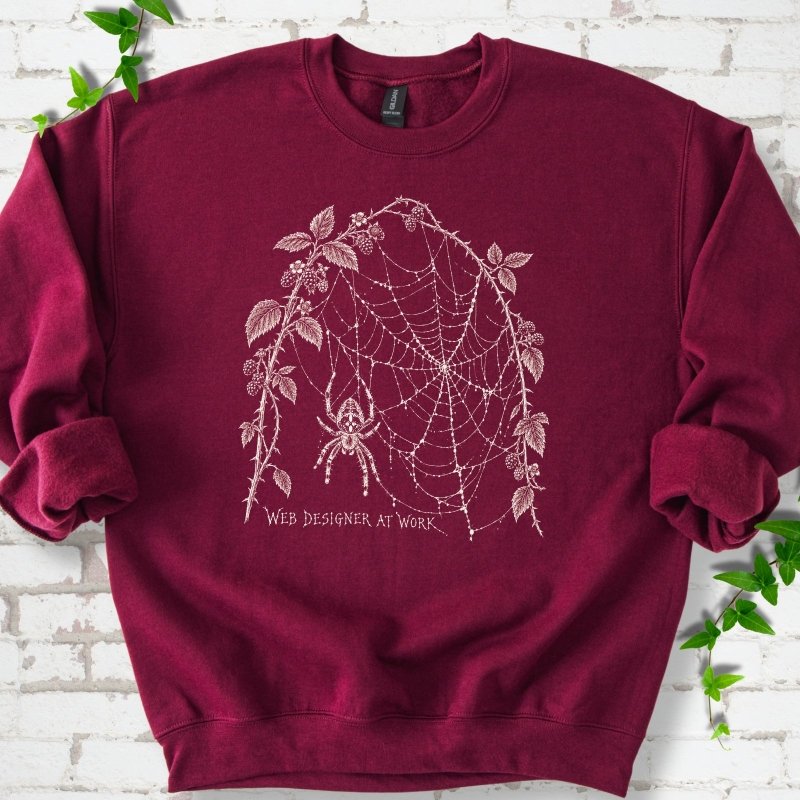 Web Designer Spider Sweatshirt