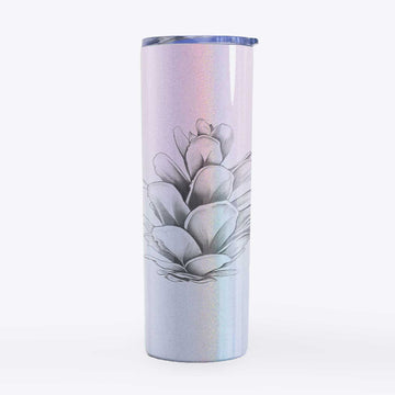Tsuga heterophylla - Western Hemlock Pine Cone - 20oz Skinny Tumbler