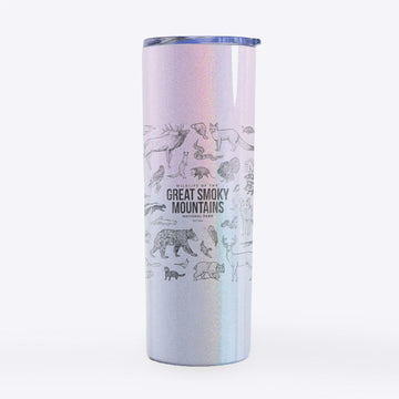 Wildlife of the Great Smoky Mountains National Park - 20oz Skinny Tumbler