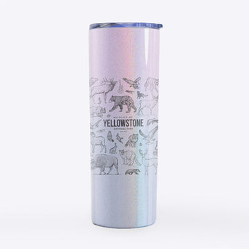 Wildlife of Yellowstone National Park - 20oz Skinny Tumbler