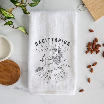Sagittarius - Archer's Spirit Premium Decorative Hand Towel